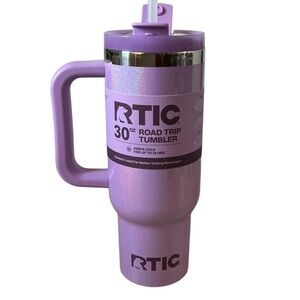 RTIC Purple Road Trip Tumbler